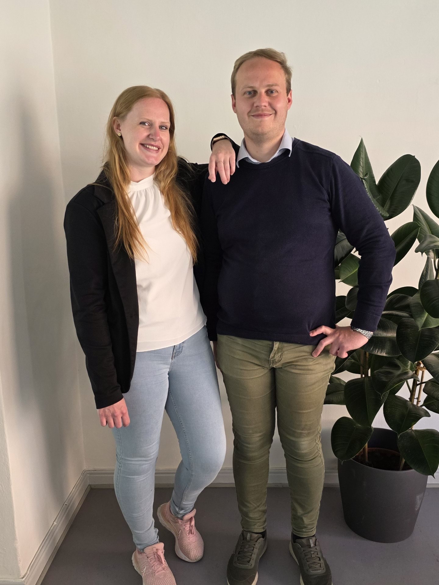 Portræt af Cathrine Kondrup og Frederik Kondrup